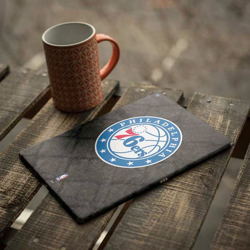 NBA Philadelphia 76ers Black Rust iPad Skins