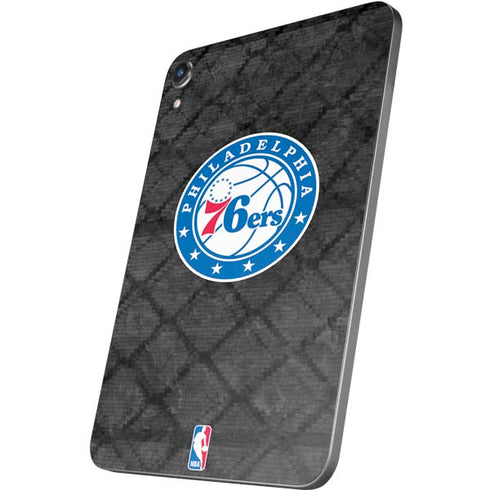 NBA Philadelphia 76ers Black Rust Apple iPad Mini Skin