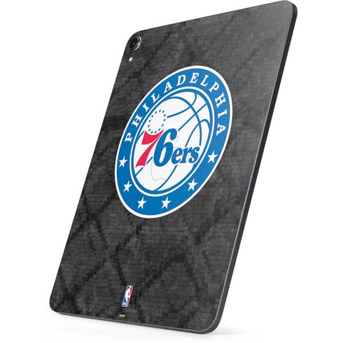 NBA Philadelphia 76ers Black Rust Apple iPad Pro Skin