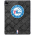 NBA Philadelphia 76ers Black Rust iPad Pro 11in (2024) Clear Case