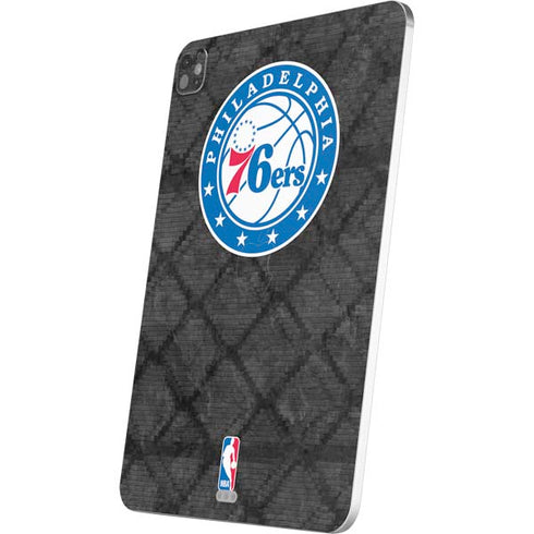 NBA Philadelphia 76ers Black Rust iPad Pro 13in M4 (2024) Skin