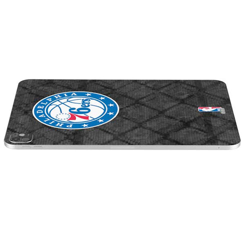 NBA Philadelphia 76ers Black Rust iPad Pro 13in M4 (2024) Skin