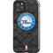 NBA Philadelphia 76ers Black Rust iPhone Cases