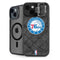 NBA Philadelphia 76ers Black Rust iPhone 15 Kickstand Case