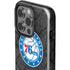 NBA Philadelphia 76ers Black Rust iPhone 15 Pro Impact Case