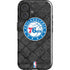 NBA Philadelphia 76ers Black Rust iPhone 16 Plus Impact Case