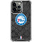 NBA Philadelphia 76ers Black Rust iPhone 16 Pro Clear Case