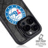 NBA Philadelphia 76ers Black Rust iPhone 16 Pro Kickstand Case