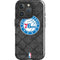 NBA Philadelphia 76ers Black Rust iPhone 16 Pro Max Impact Case