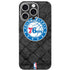 NBA Philadelphia 76ers Black Rust iPhone 16 Pro Skin