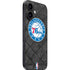 NBA Philadelphia 76ers Black Rust iPhone 16 Skin