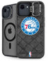 NBA Philadelphia 76ers Black Rust iPhone 16e Kickstand Case