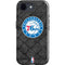 NBA Philadelphia 76ers Black Rust iPhone 16e Impact Case