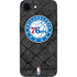 NBA Philadelphia 76ers Black Rust iPhone 16e Skin