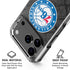 NBA Philadelphia 76ers Black Rust iPhone 18 Pro Clear Case