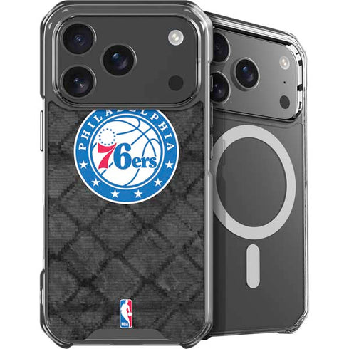 NBA Philadelphia 76ers Black Rust iPhone 18 Pro MagSafe Case