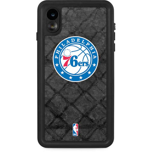 NBA Philadelphia 76ers Black Rust iPhone Cases