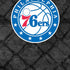 NBA Philadelphia 76ers Black Rust iPhone XS Max Skin