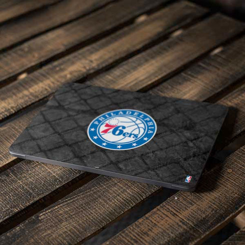 NBA Philadelphia 76ers Black Rust Apple MacBook Air Skin