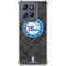 NBA Philadelphia 76ers Black Rust Moto G 5G (2025) Clear Case