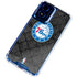 NBA Philadelphia 76ers Black Rust Moto G 5G (2024) Clear Case