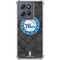 NBA Philadelphia 76ers Black Rust Moto G Stylus 5G (2025) Clear Case