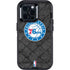 NBA Philadelphia 76ers Black Rust Otterbox Defender iPhone Skin