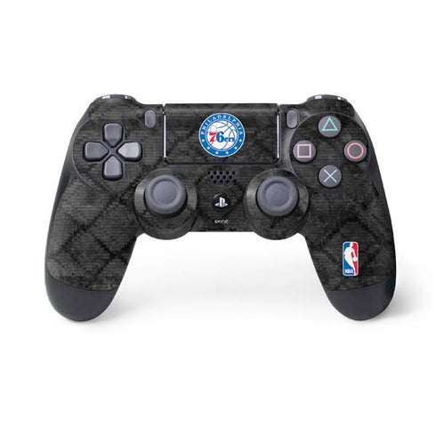 NBA Philadelphia 76ers Black Rust PS4 Controller Skin