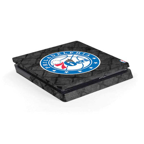 NBA Philadelphia 76ers Black Rust PS4 Slim Skin