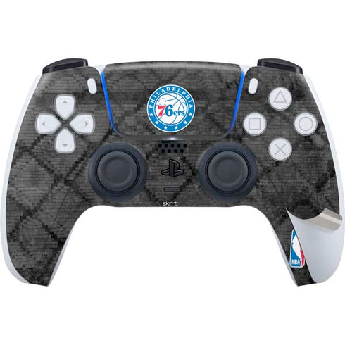 NBA Philadelphia 76ers Black Rust PS5 Pro Bundle Skin