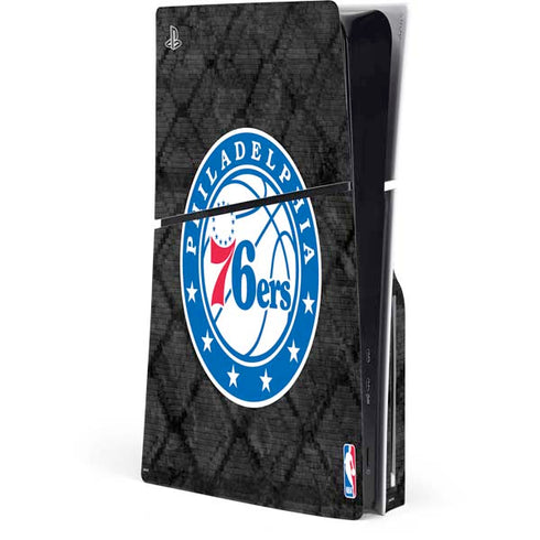 NBA Philadelphia 76ers Black Rust PlayStation PS5 Skins
