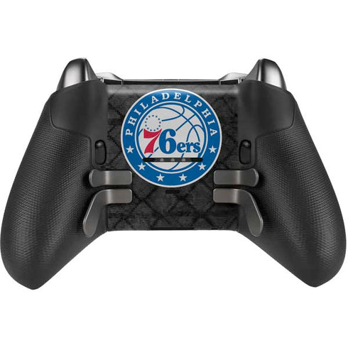 NBA Philadelphia 76ers Black Rust Xbox Elite Wireless Controller Series 2 Skin