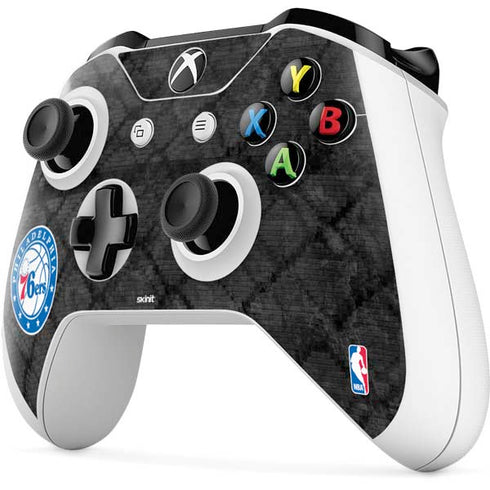 NBA Philadelphia 76ers Black Rust Xbox One S All-Digital Edition Bundle Skin
