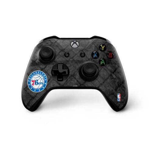 NBA Philadelphia 76ers Black Rust Xbox One X Controller Skin