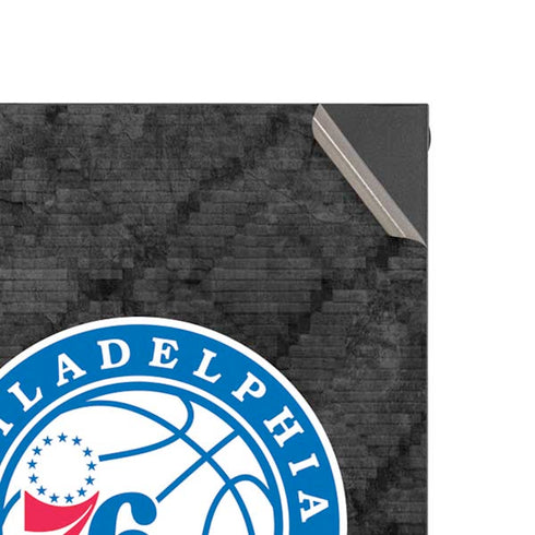 NBA Philadelphia 76ers Black Rust XBox Series X Digital Edition Console Skin