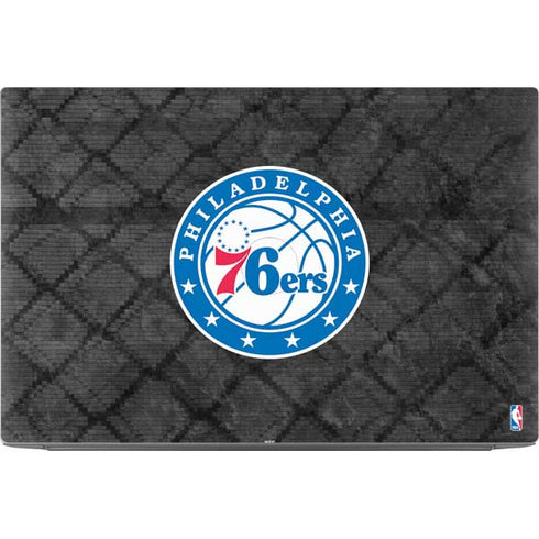 NBA Philadelphia 76ers Black Rust Dell XPS Skin