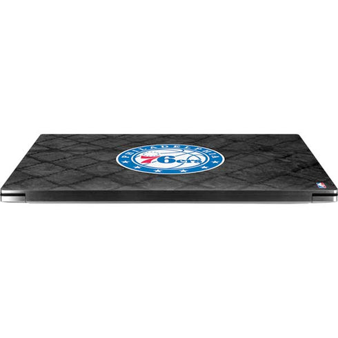 NBA Philadelphia 76ers Black Rust Dell XPS Skin