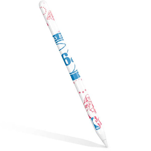 NBA Philadelphia 76ers Blast Apple Pencil (2nd Gen 2019) Skin