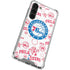 NBA Philadelphia 76ers Blast Galaxy S24 FE Clear Case