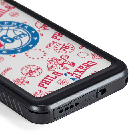 NBA Philadelphia 76ers Blast Galaxy S24 Plus Waterproof Case