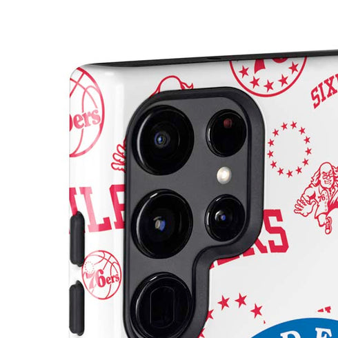 NBA Philadelphia 76ers Blast Galaxy S25 Ultra Impact Case