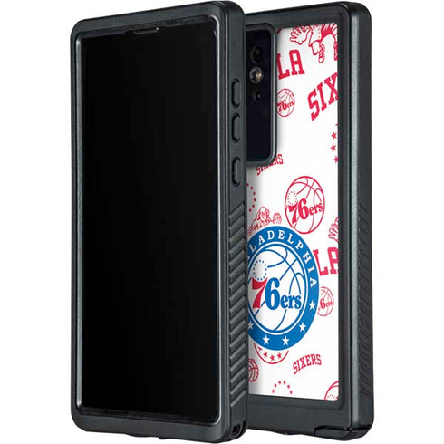 NBA Philadelphia 76ers Blast Galaxy S24 Ultra Waterproof Case