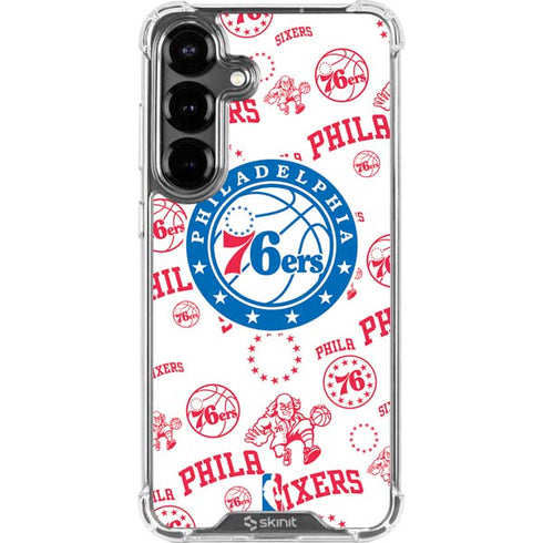 NBA Philadelphia 76ers Blast Galaxy S26 Clear Case