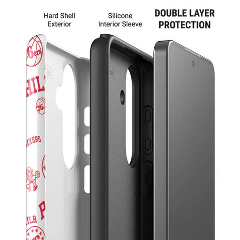 NBA Philadelphia 76ers Blast Galaxy S26 Impact Case