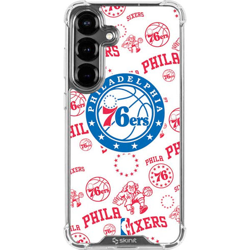 NBA Philadelphia 76ers Blast Galaxy S26 Plus Clear Case