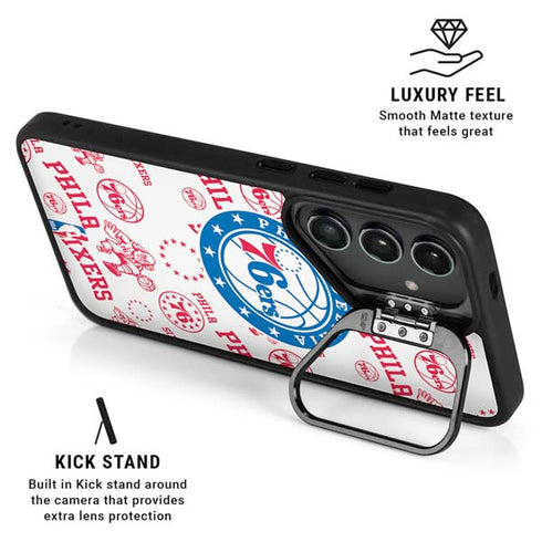 NBA Philadelphia 76ers Blast Galaxy S26 Plus Kickstand Case