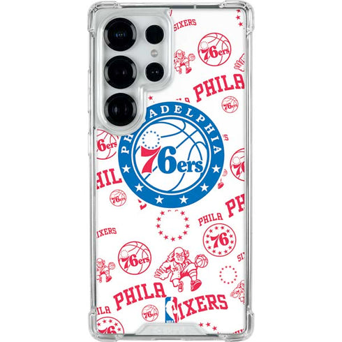 NBA Philadelphia 76ers Blast Galaxy S26 Ultra Clear Case