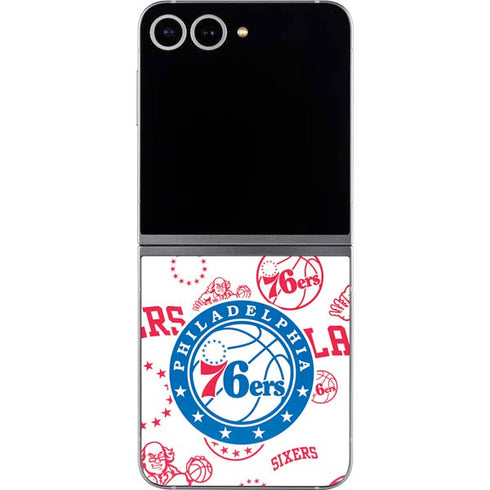 NBA Philadelphia 76ers Blast Galaxy Z Flip6 Skin