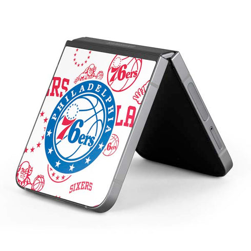 NBA Philadelphia 76ers Blast Galaxy Z Flip6 Skin