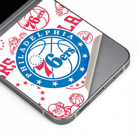 NBA Philadelphia 76ers Blast Galaxy Z Flip6 Skin